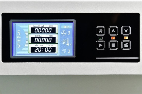 4x750ml 바닥에 서 있는 냉동 원심화 기계 0-22000rpm 조절