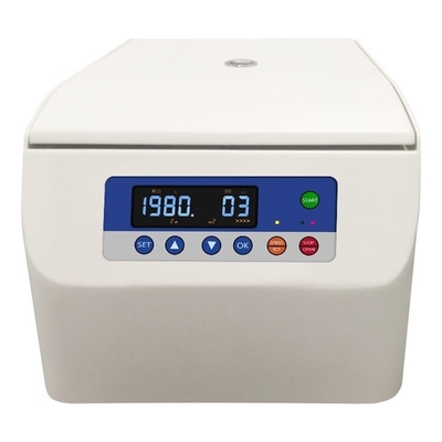ISO CE 원심분기 저속 5000rpm 최대 24 튜브 실험실용
