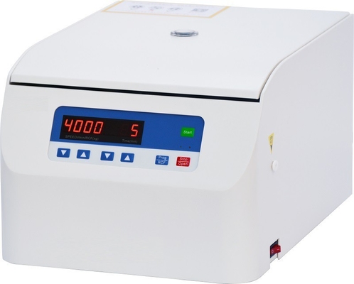 4000 Rpm 낮은 속도 벤치탑 원심분리기 5ml/10ml/50ml 용량, 최대 6×50ml 구성