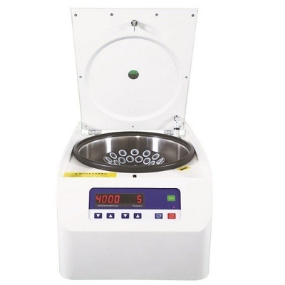 4000 Rpm 낮은 속도 벤치탑 원심분리기 5ml/10ml/50ml 용량, 최대 6×50ml 구성