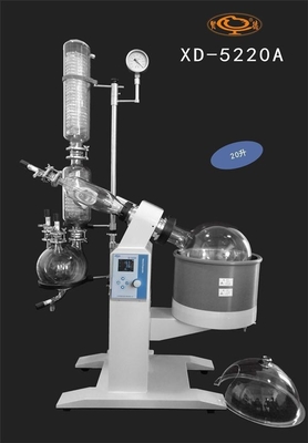 20 리터 로터리 증발기 20l 로토바프 3.6L/Min 자동 캔티레버 리프팅 0-190mm