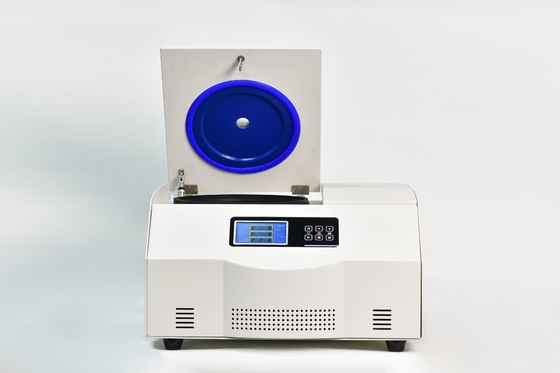 벤치탑 고속 냉각 원심분리기 최대 16500rpm 및 4x100ml 용량