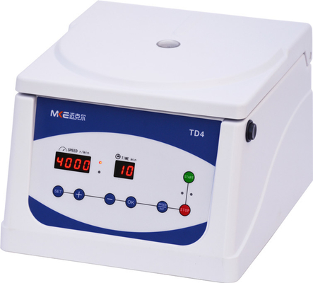 T4-S 휴대용 저속 원심분리기 4000 RPM 8x15ml 용량 초음성 작동